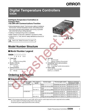 E5GNQ1TC AC100-240 datasheet  